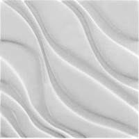Form (mould) for 3D panel No. 11 ABS Size: 500x500x18 mm