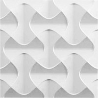 Forma pre ABS 3D panel č. 15 Veľkosť: 500x500x18 mm
