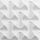 Форма для 3D панели из АБС №15 Размер: 500х500х18 мм