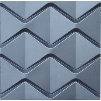 Form (mould) for 3D panel No. 1 ABS Size: 500x500x18 mm