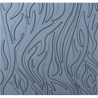Form (mould) for 3D panel No. 2 ABS Size: 500x500x18 mm