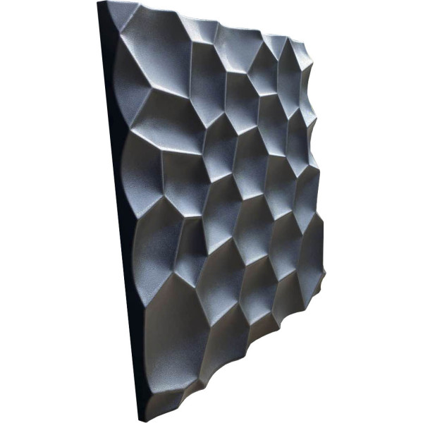 Form (mould) for 3D panel No. 6 ABS Size: 500x500x18 mm