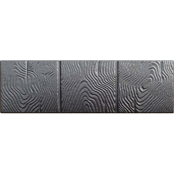 ABS mould (form) border paving Wood No. 8 Size: 500х250х50 mm