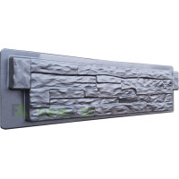 Matriță pentru grădină „Piatră ciobită” Dimensiune: 1000x250x60 mm