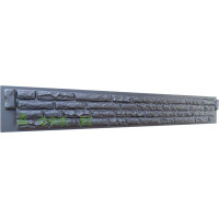 Mold for garden “Brick” Size: 2000x250x60 mm
