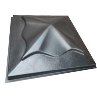 Form (mould) cover for column "Jellyfish" ABS Size: 450x450x110 mm