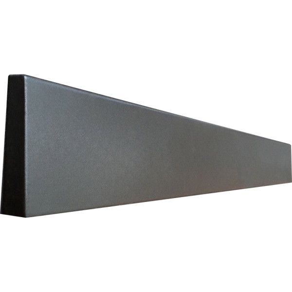 Form (mould) for stand under fence "Smooth" No. 2 ABS Size: 1920х245х70 mm