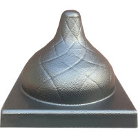 Matriță pentru capac stâlpului (gard) "Vityaz" art. 16-2 ABS Dimensiuni: 160x160x125 mm