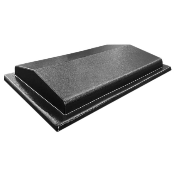 Form (mould) cover for fence "Smooth" No. 2 ABS Parapet Size: 410x270x45 mm