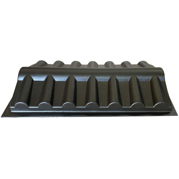 Form (mould) cover for fence "Shingles" No. 2 ABS Parapet Size: 510x260x75 mm