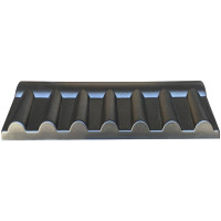 Molde para cubrir la valla "Teja" Parapeto nº 2 ABS Tamaño: 510x260x75 mm Molde para cubrir la valla "Teja" Parapeto nº 2 ABS Tamaño: 510x260x75 mm