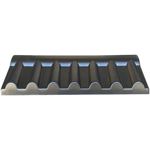 Form (mould) cover for fence "Shingles" No. 2 ABS Parapet Size: 510x260x75 mm