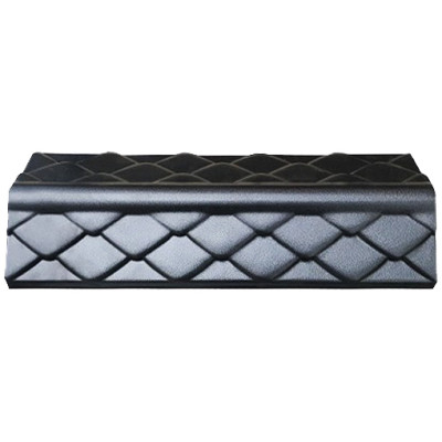 Forma čiapočiek na plot "Východný" Parapet č. 1 ABS Veľkosť: 500x180x70 mm