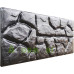 Mould for concrete block "Big stone" Size: 1600х800 mm