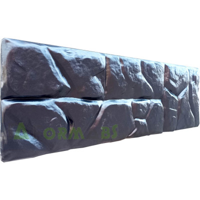 Mould for concrete block "Big stone" Size: 1800х600 mm