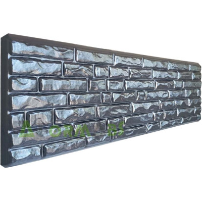 Mould for concrete block "Brick" Size: 1800х600 mm