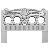 Form (mould) fencing No. 5 ABS Size: 600x800x40 mm