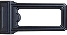 Forma na pomník Náhrobný, pomniková dlažba č. 103 ABS Veľkosť: 1350х600х160/120 mm