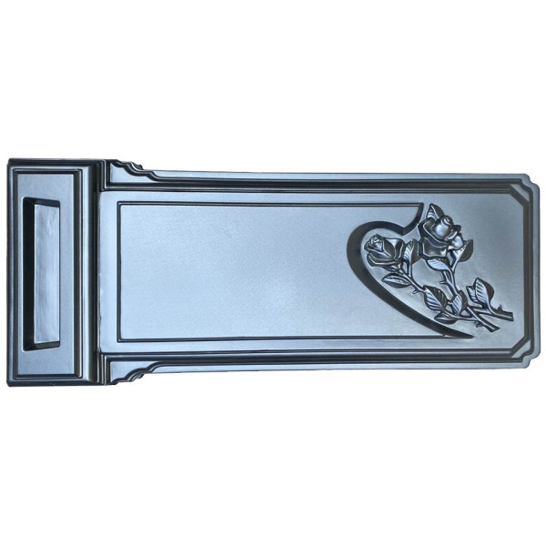 Form (mould) for headstone graving № 106 ABS Size: 1400х600х160/120 mm