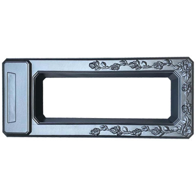 Form (mould) for headstone graving № 109.2 ABS Size: 1360х580х110/130 mm