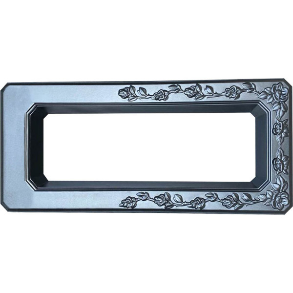 Form (mould) for headstone graving № 109.1 ABS Size: 1360х580х110/90 mm