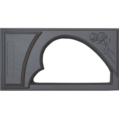 Form (mould) for headstone graving № 110 ABS Size: 1300х700х110/90 mm