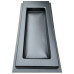 Form (mould) for headstone graving № 111 ABS Size: 1400х660x110 mm