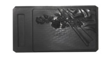 Forma na pomník Náhrobný, pomniková dlažba č. 112 ABS Veľkosť: 1100х600х110/90 mm