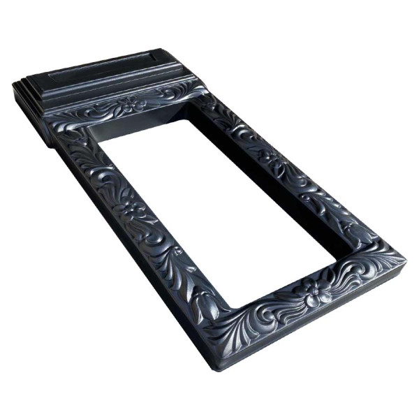 Form (mould) for headstone graving № 113.2 ABS Size: 1300х650 mm