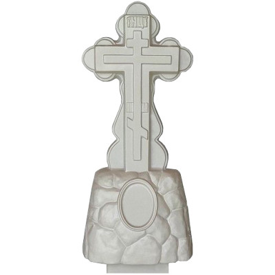 Form (mould) for monument № 001 ABS Size: 1120x480x160/90 mm