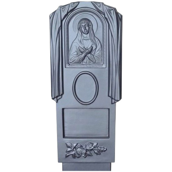 Form (mould) for monument № 004 ABS Size: 1100х500х100 mm