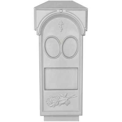 Form (mould) for monument № 005 ABS Size: 1000х450х100 mm