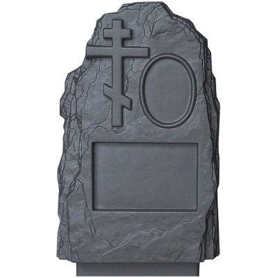 Form (mould) for monument № 012 ABS Size: 800х450х170 mm