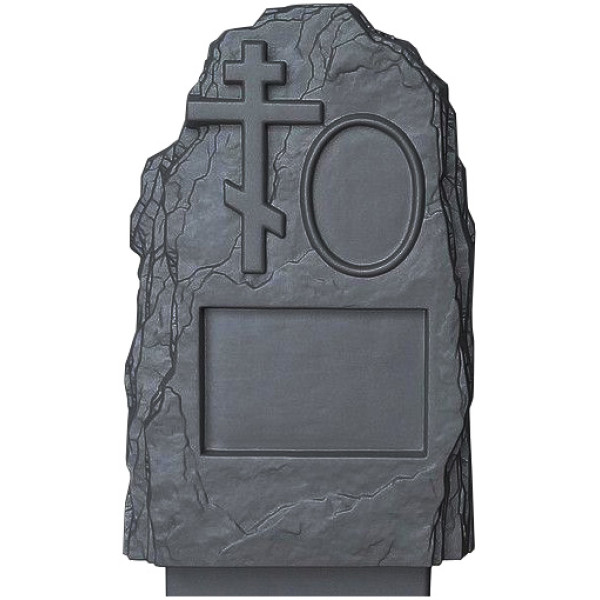 Form (mould) for monument № 012 ABS Size: 800х450х170 mm