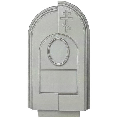 Form (mould) for monument № 015.2 ABS Size: 900х450х100 mm