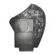Form (mould) for monument № 023.1 ABS Size: 860х670х110 mm