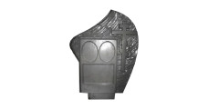 Forma na pomník č. 023.2 ABS Veľkosť: 860х670х110 mm