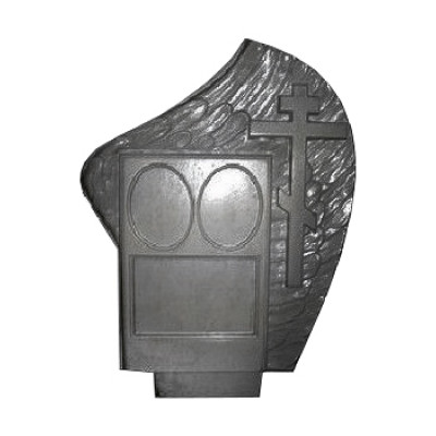 Form (mould) for monument № 023.2 ABS Size: 860х670х110 mm
