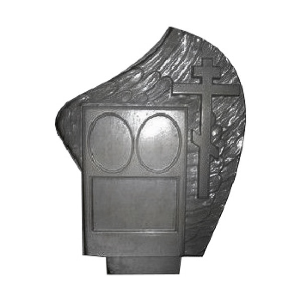 Form (mould) for monument № 023.2 ABS Size: 860х670х110 mm
