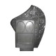Form (mould) for monument № 023.2 ABS Size: 860х670х110 mm