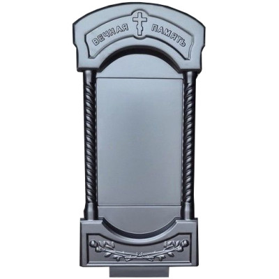 Form (mould) for monument № A10 ABS Size: 1220х590х70 mm