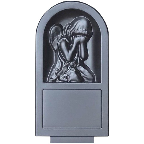 Form (mould) for monument № A11 ABS Size: 602х325х40 mm