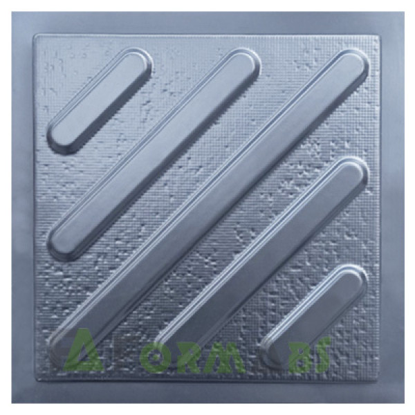 Molde para baldosas "Girar" nº 17 ABS Tamaño: 300x300x40 mm