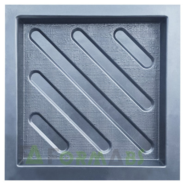 Molde para baldosas "Girar" nº 17 ABS Tamaño: 300x300x40 mm
