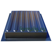 Form tactile tiles "Straight" No. 19 ABS Size: 300x300x60 mm