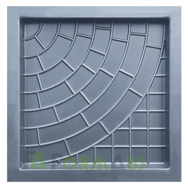 Matriță pentru dale de pavaj "Pavaj Lviv" art. 4 din ABS Dimensiune: 300x300x30 mm