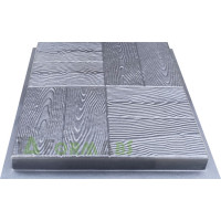 Forma na dlažbu "Parkety" č. 7 z ABS Veľkosť: 300x300x30 mm