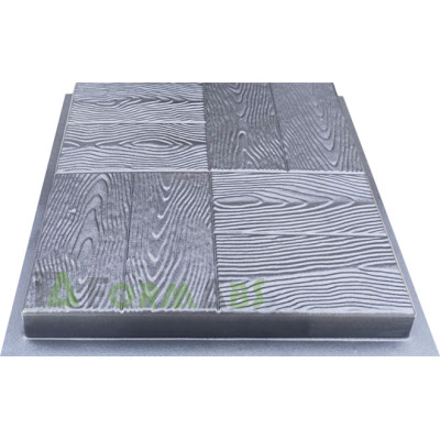 Form paving tiles "Parquet" No. 7 ABS Size: 300x300x30 mm
