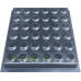 Form paving tiles "Tactile" No. 12 ABS Size: 300x300x30 mm