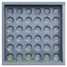 Form paving tiles "Tactile" No. 12 ABS Size: 300x300x30 mm